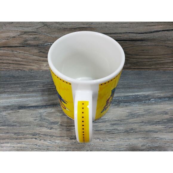 Hilo Hattie O'ahu 2002 Hawaii Island Heritage Coffee Hibiscus Yellow - Picture 5 of 8